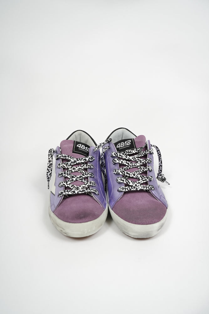 
                  
                    Carica l&amp;#39;immagine nel visualizzatore della galleria, Sneakers suprime laminata viola
                  
                
